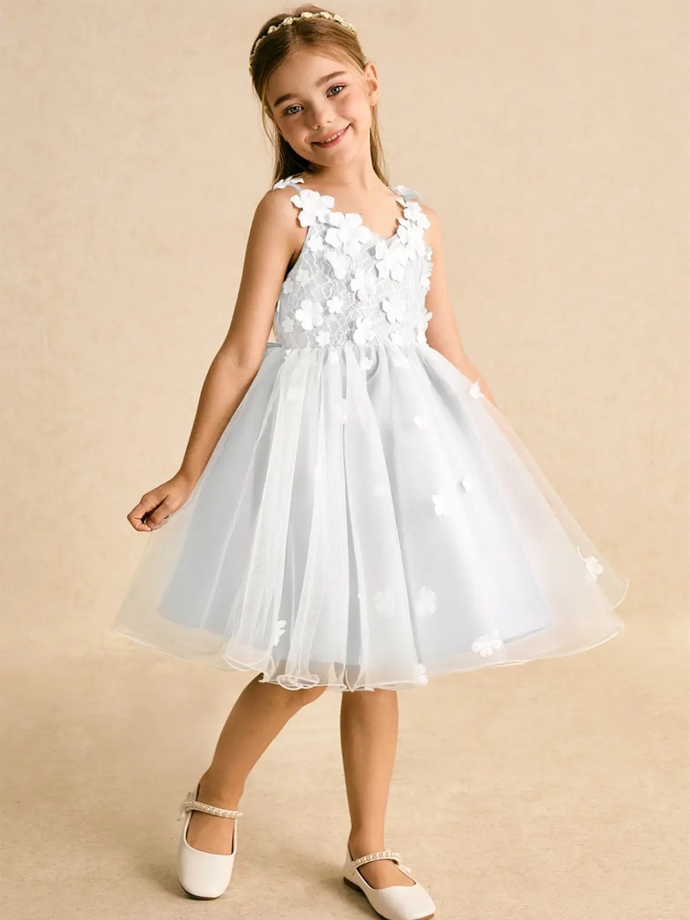 Azazie Junebug flower girl dress 2T